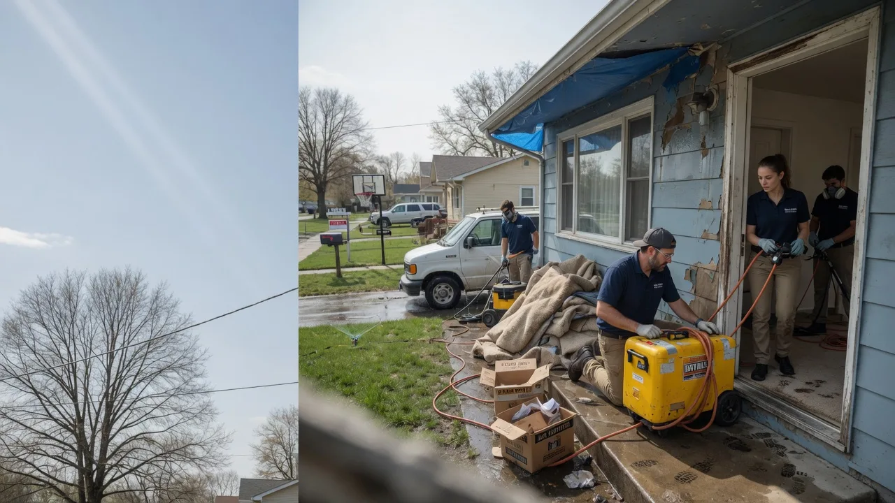 Basement Flood Cleanup in Schneider, IN near me